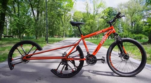 神人給自行車穿上鞋后 就再也不擔心會爆胎了